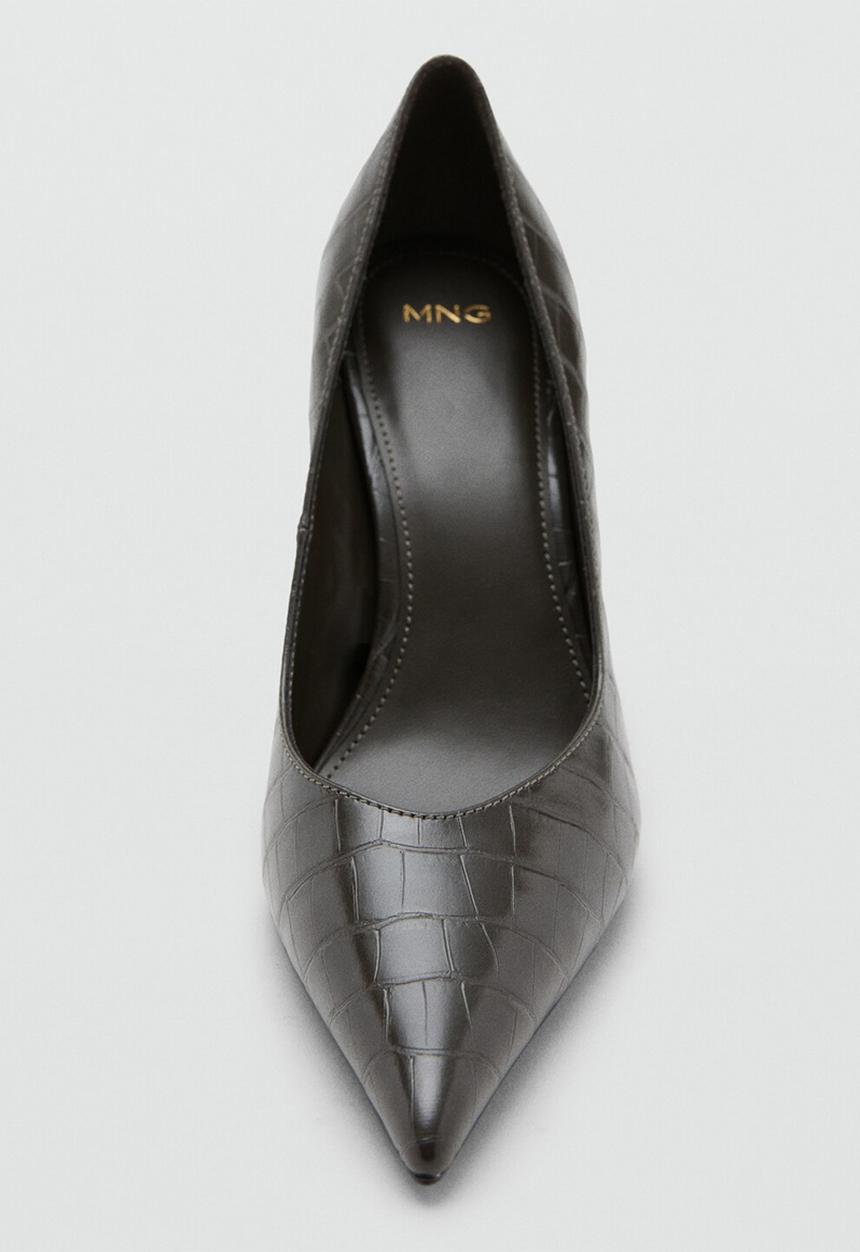 MANGO - Closed heel -  light/pastel gray