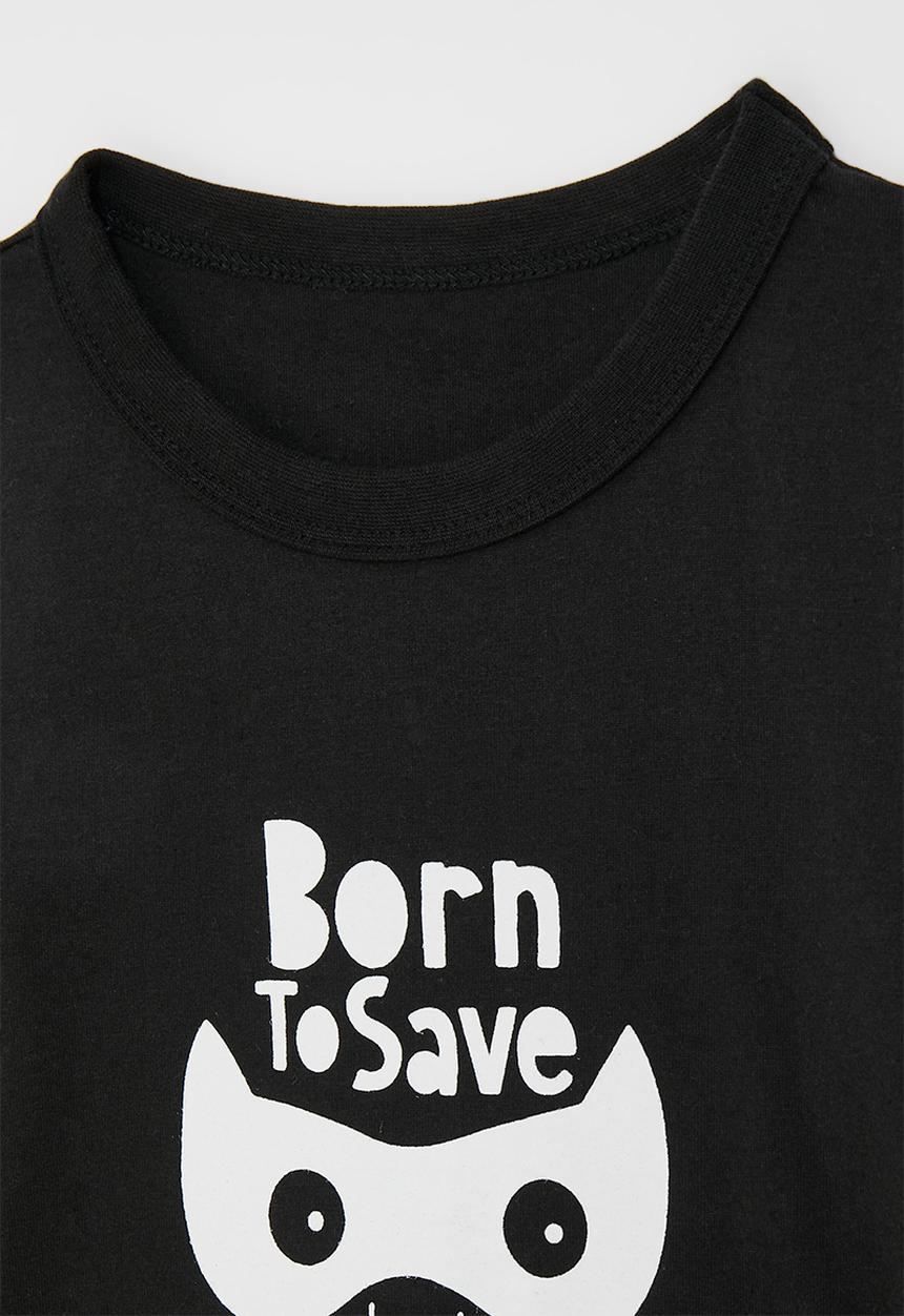 Pop Candy - Slogan twofer t-shirt - black/white