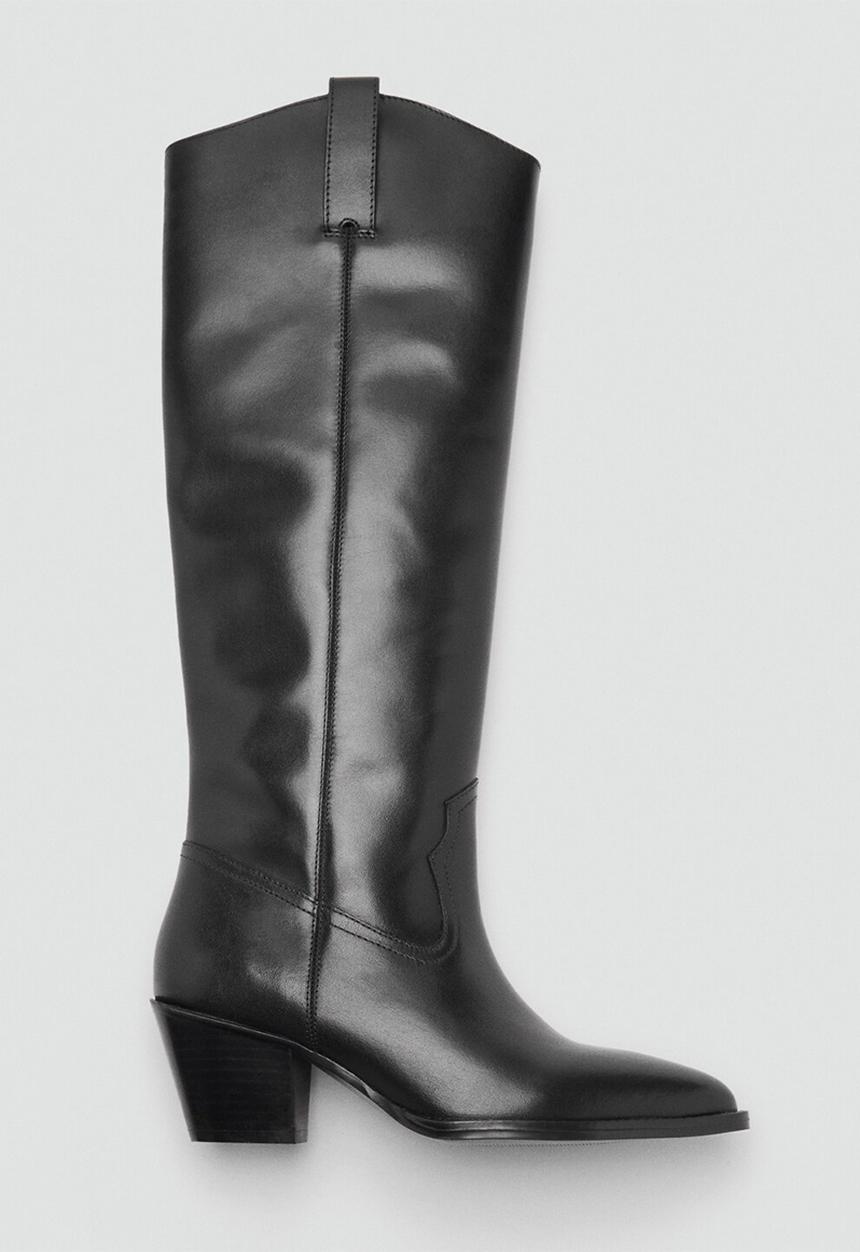 MANGO - Lorrain boot - black