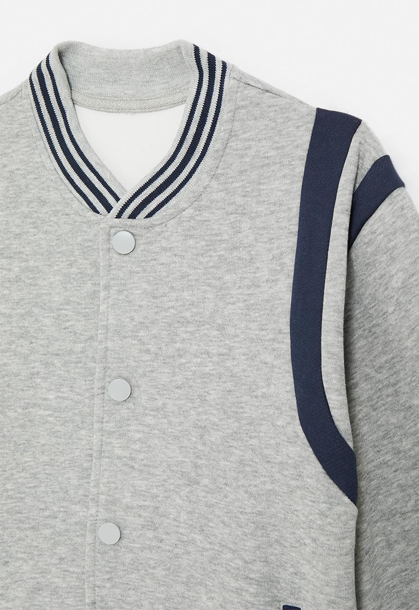 Pop Candy - Baseball jacket - grey/black