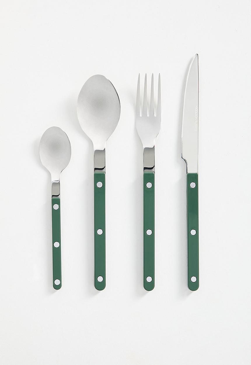 Nicolson Russell - Louisiana 16pc Cutlery Set - dark green