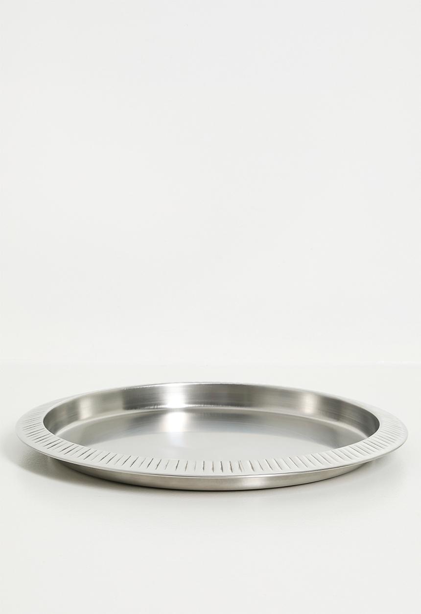 Excellent Houseware - Lark stainless steel drinks tray - silver