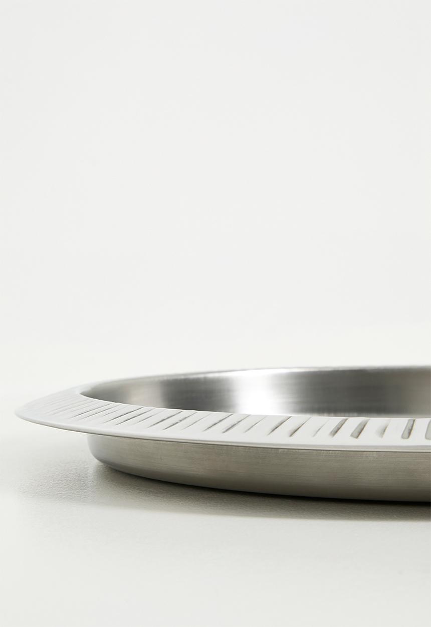 Excellent Houseware - Lark stainless steel drinks tray - silver