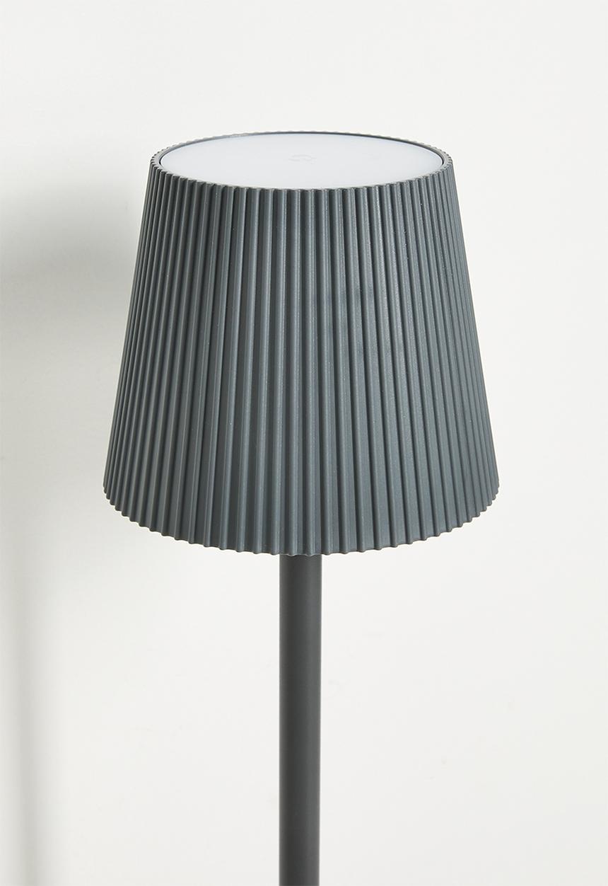 H&S - Lit rechargeable table lamp - Black
