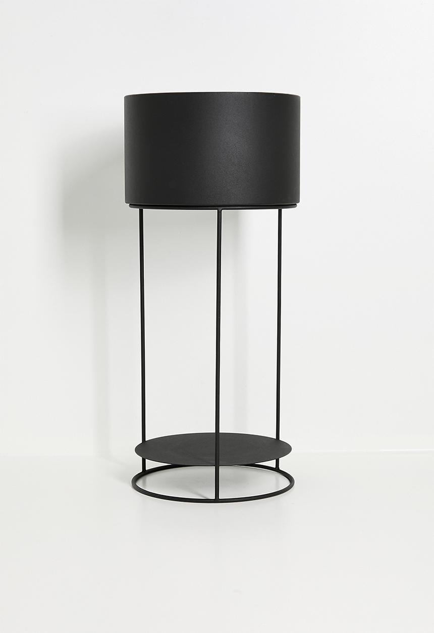 H&S - Rio planter set of 2 - Black