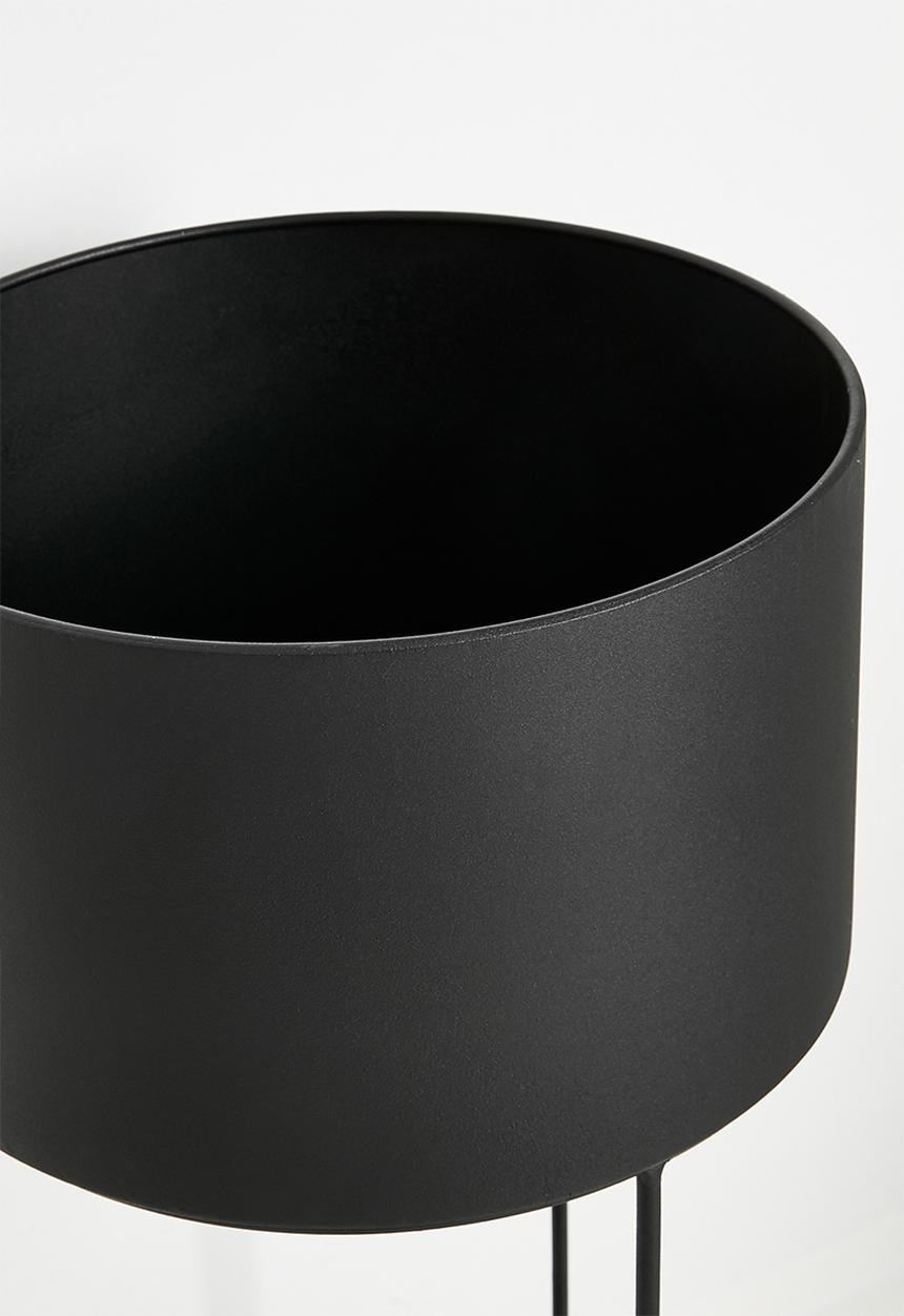 H&S - Rio planter set of 2 - Black