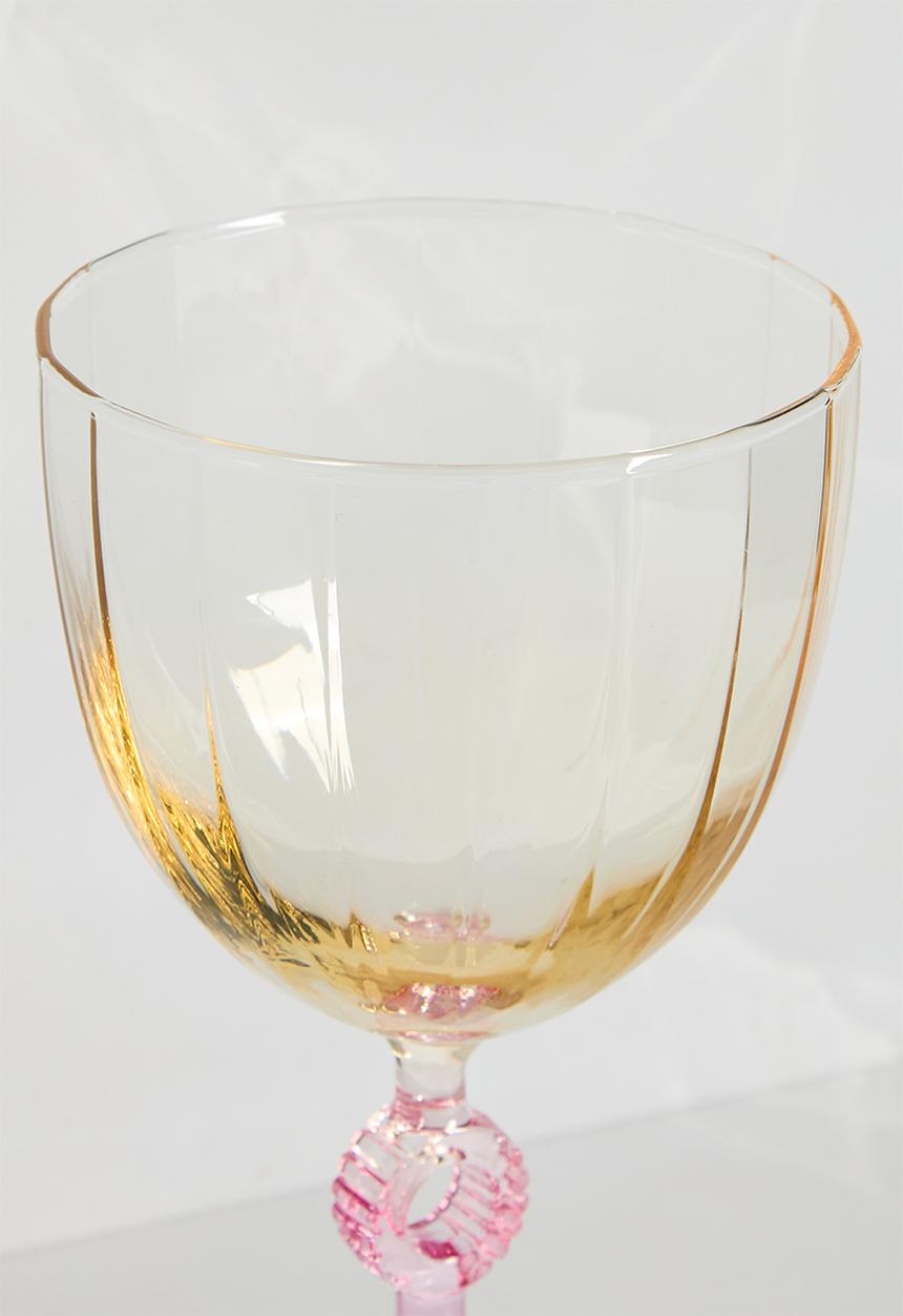 Excellent Houseware - Leah champagne glass set of 3 - multi