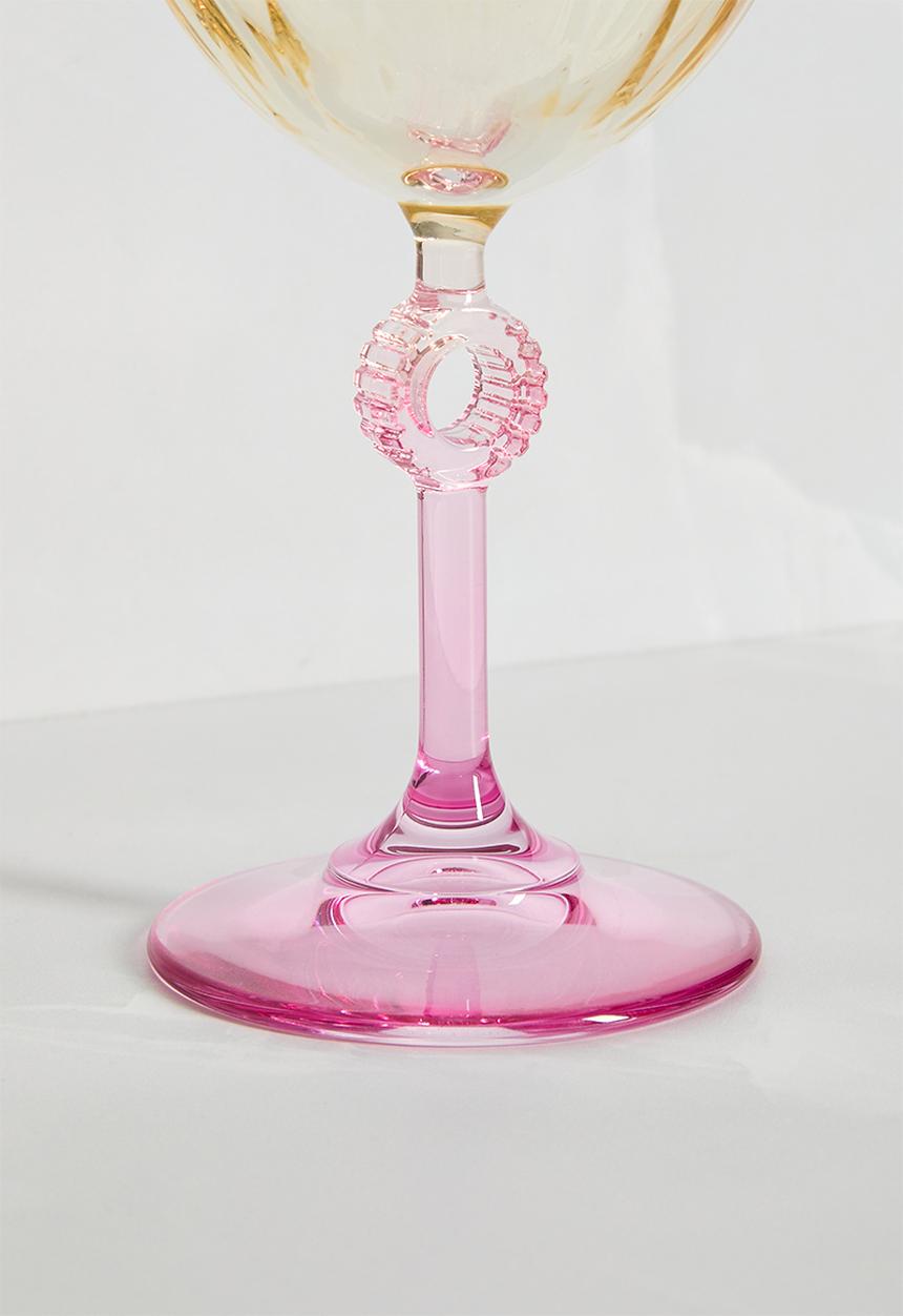 Excellent Houseware - Leah champagne glass set of 3 - multi