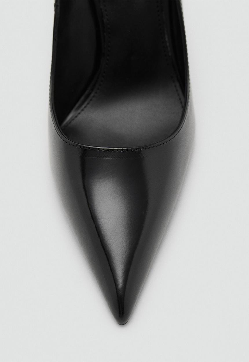 MANGO - Tom court - black leather