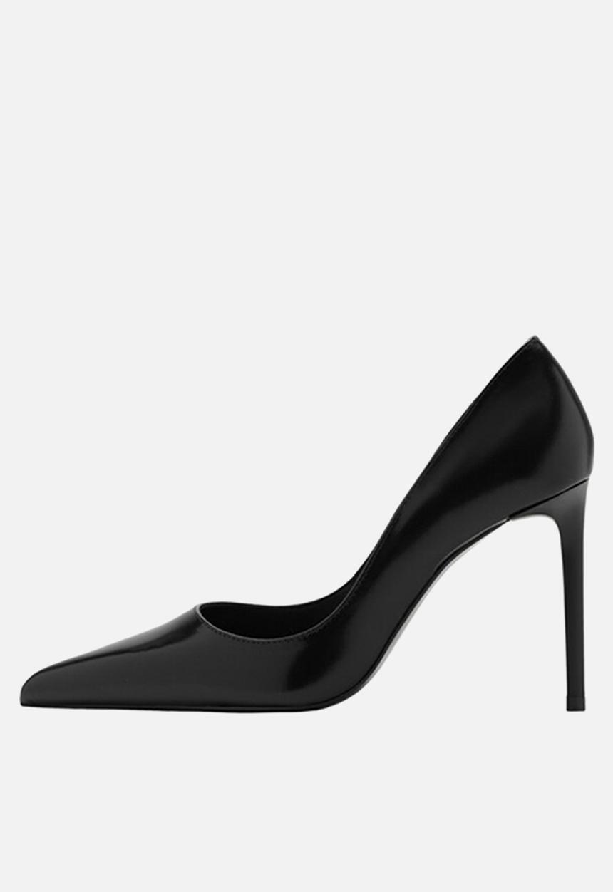 MANGO - Tom court - black leather