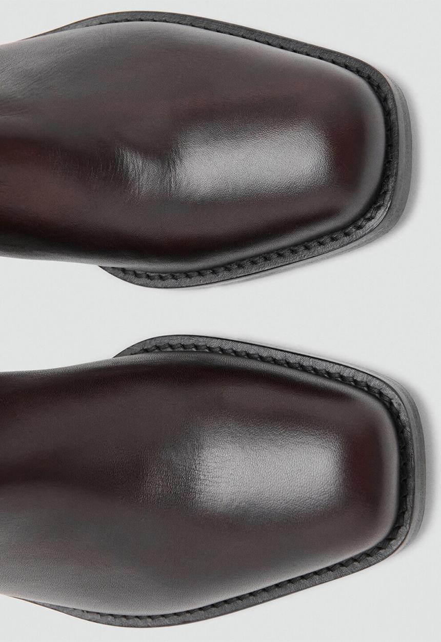 MANGO - Marty ankle boot - dark brown