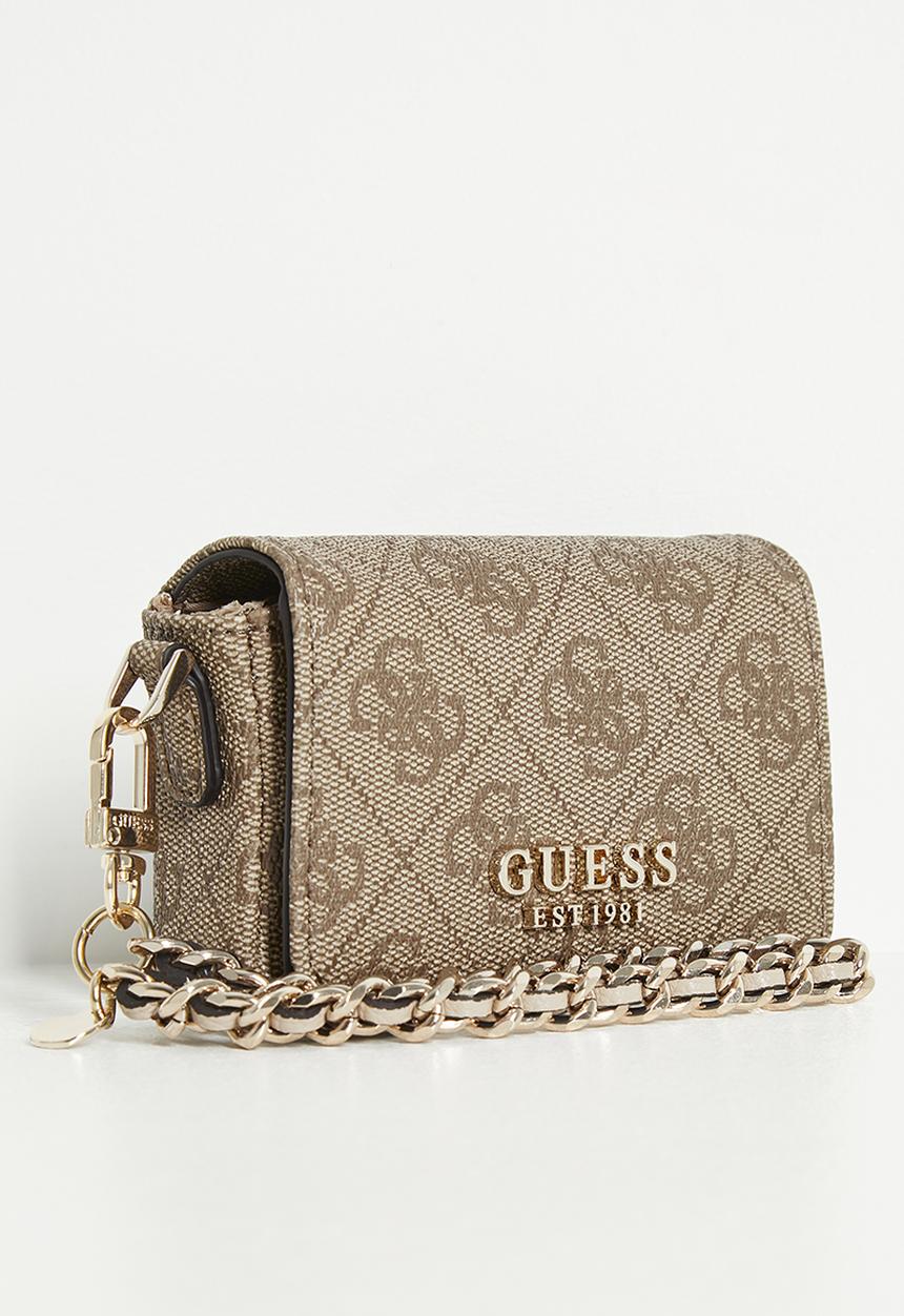 GUESS - Laurel ii sling micro mini - latte logo