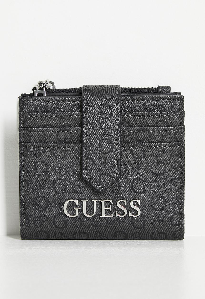 GUESS - Abbas credit card case - coal