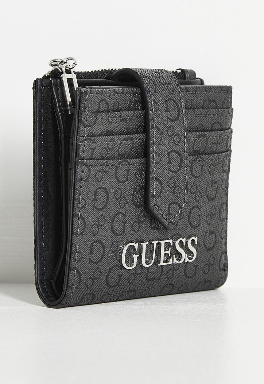 GUESS - Abbas credit card case - coal