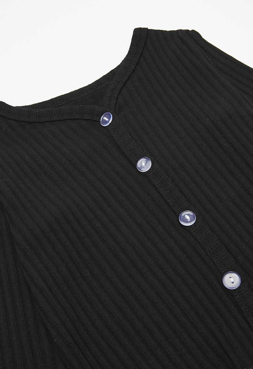 Pop Candy - Cardigan-style top - black