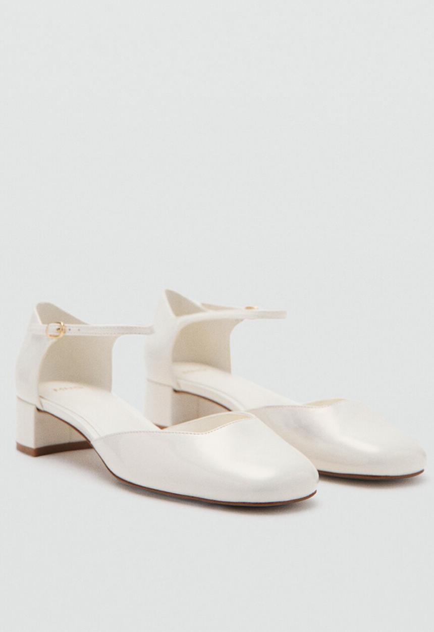 MANGO - Celi heel - light beige