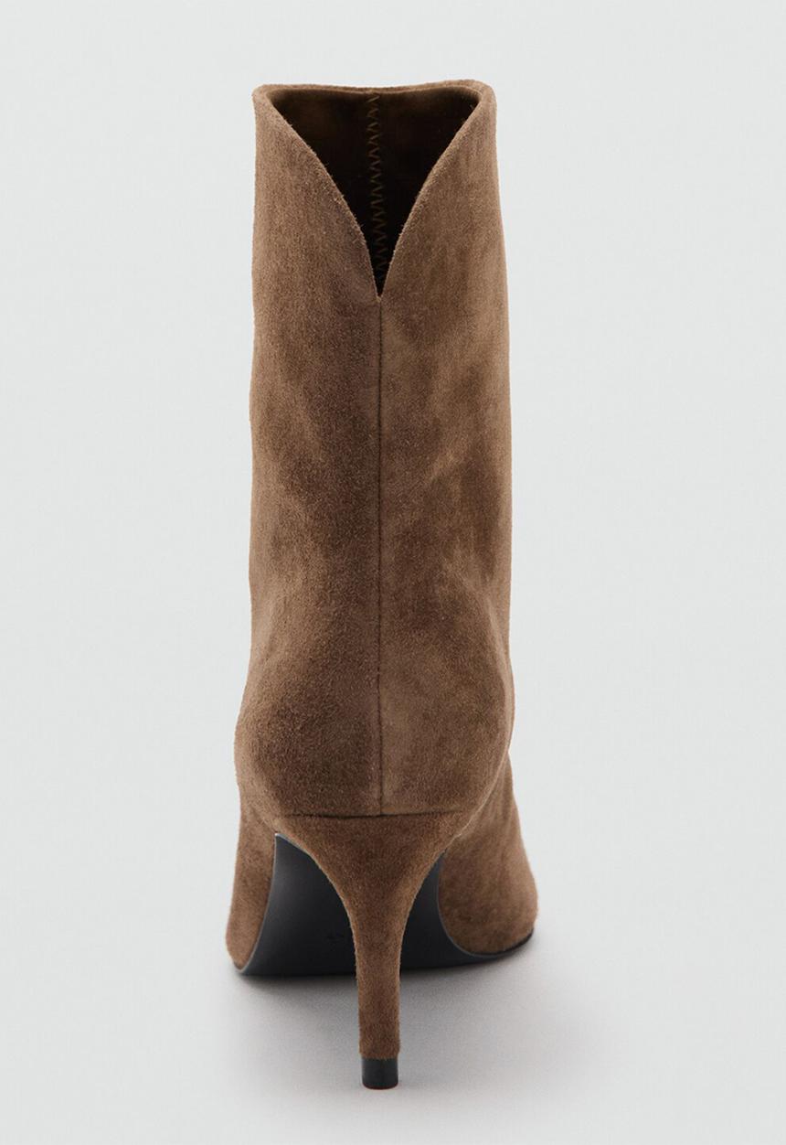 MANGO - Aline ankle boot - medium brown