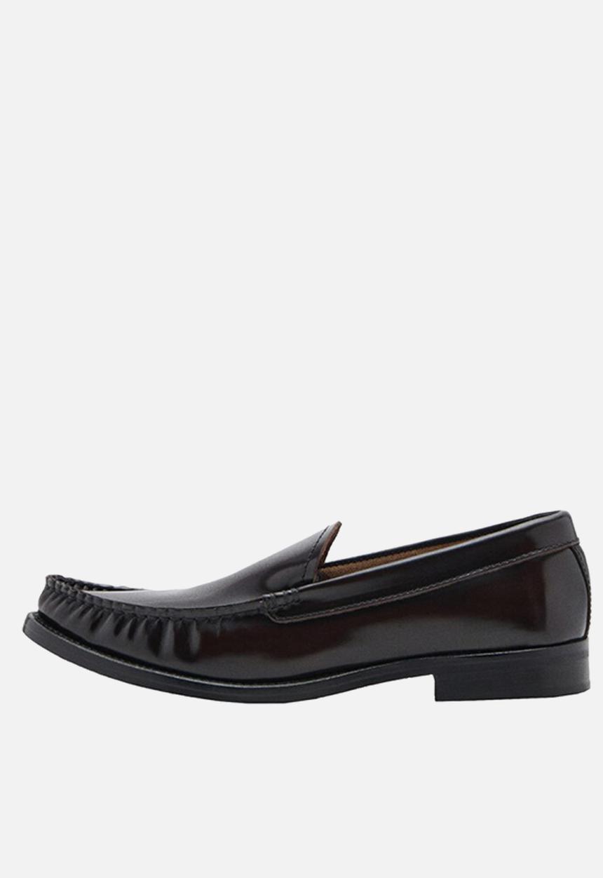 MANGO - Rodeo loafer - dark brown