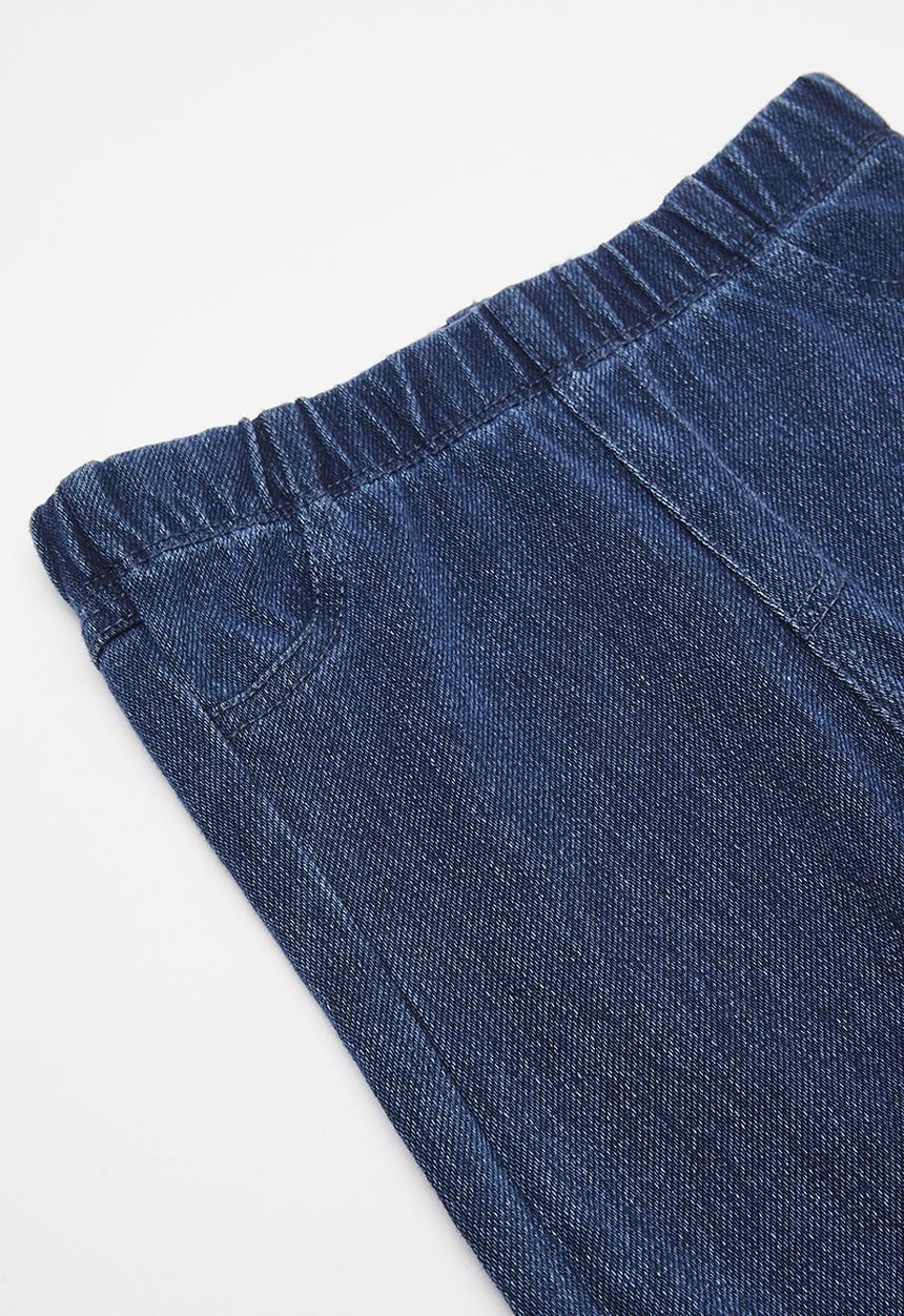 Pop Candy - Skinny jeans with mock pockets - dark blue