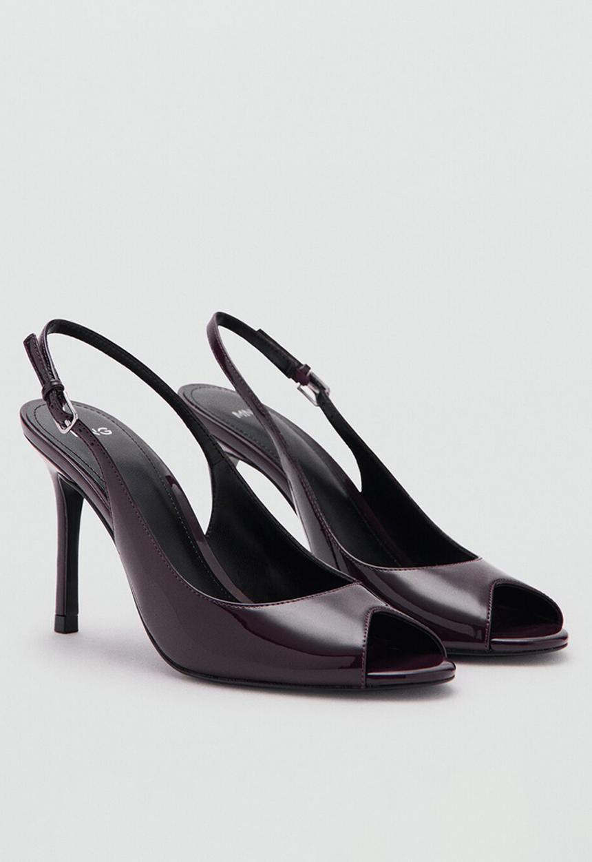 MANGO - Moet slingback - dark red
