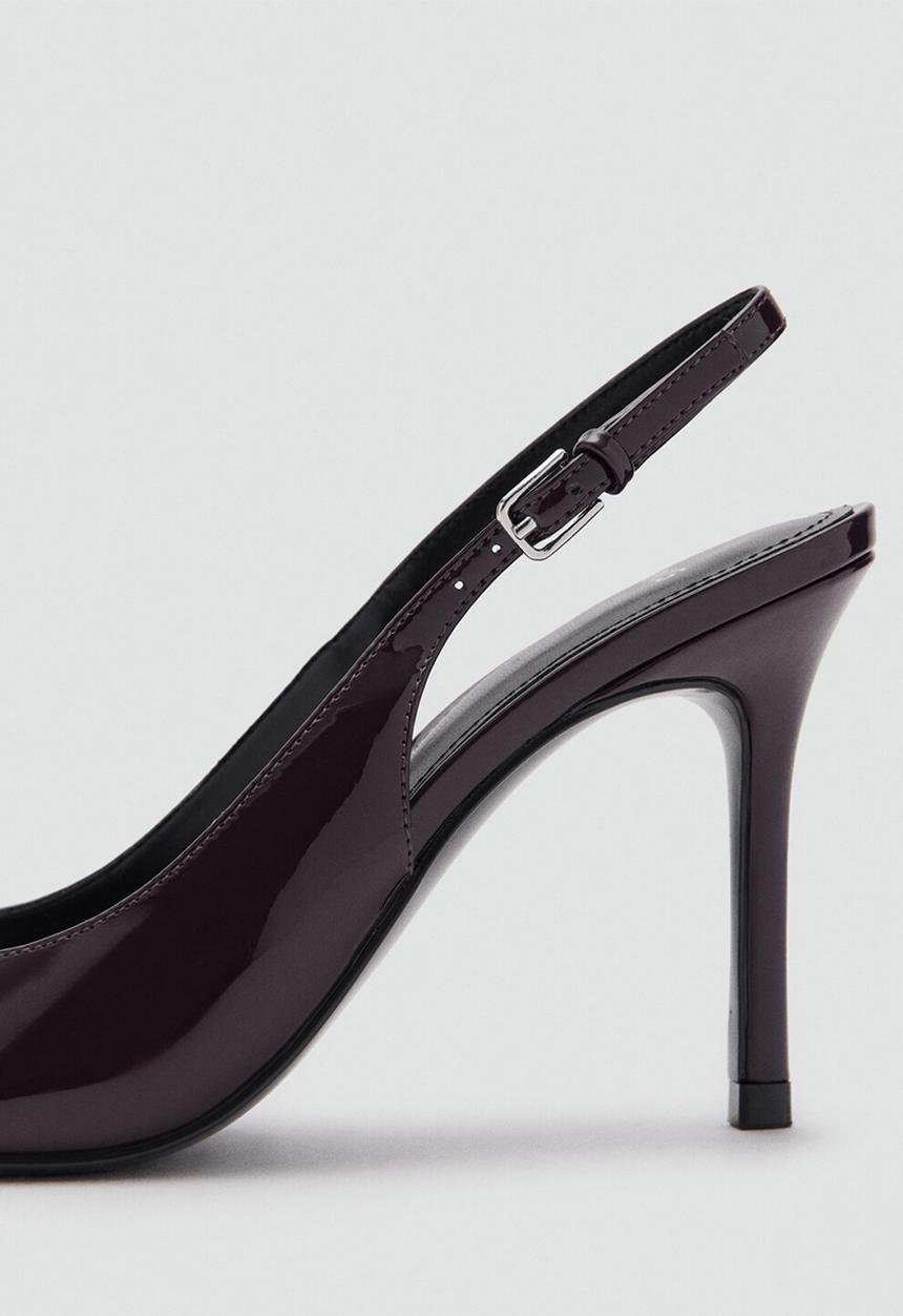 MANGO - Moet slingback - dark red