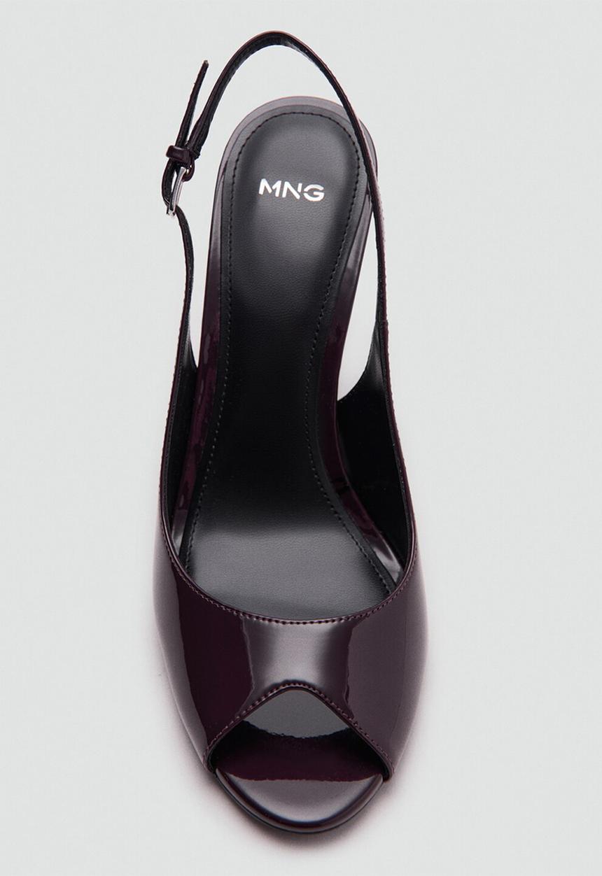 MANGO - Moet slingback - dark red