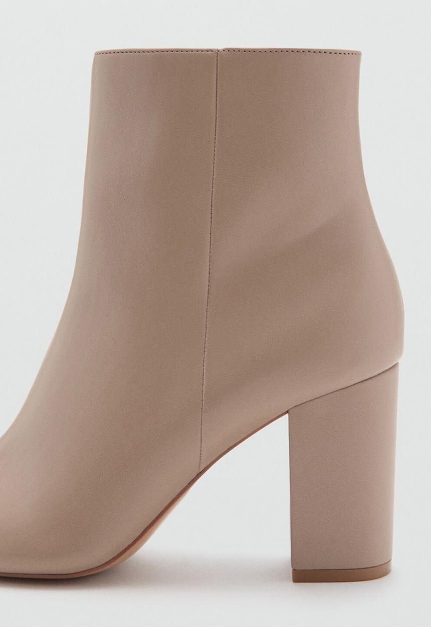 MANGO - Cobo ankle boot - light beige