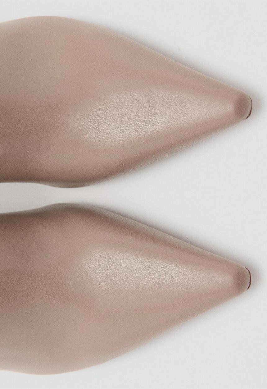 MANGO - Cobo ankle boot - light beige