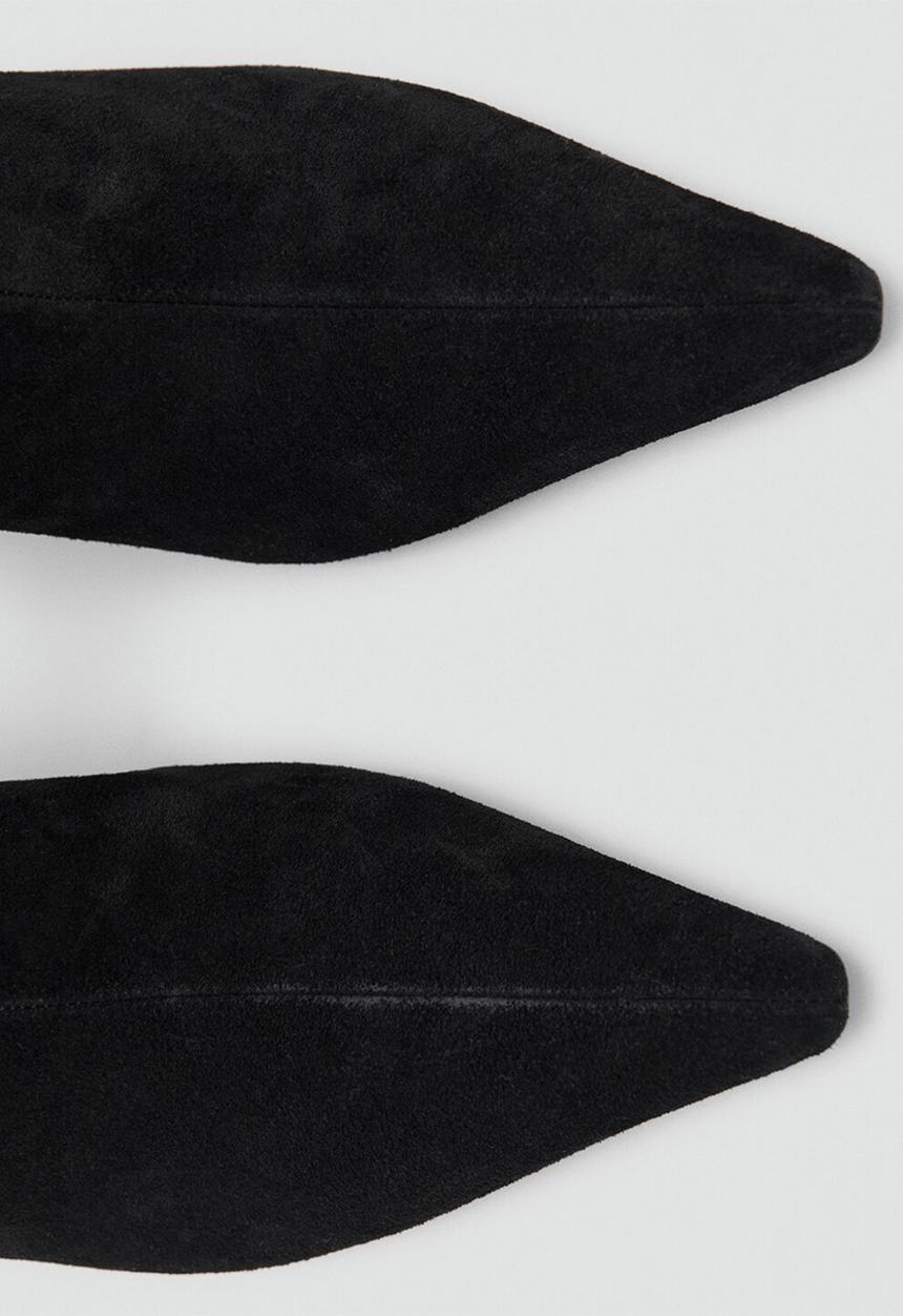 MANGO - After 1 ankle boot - black