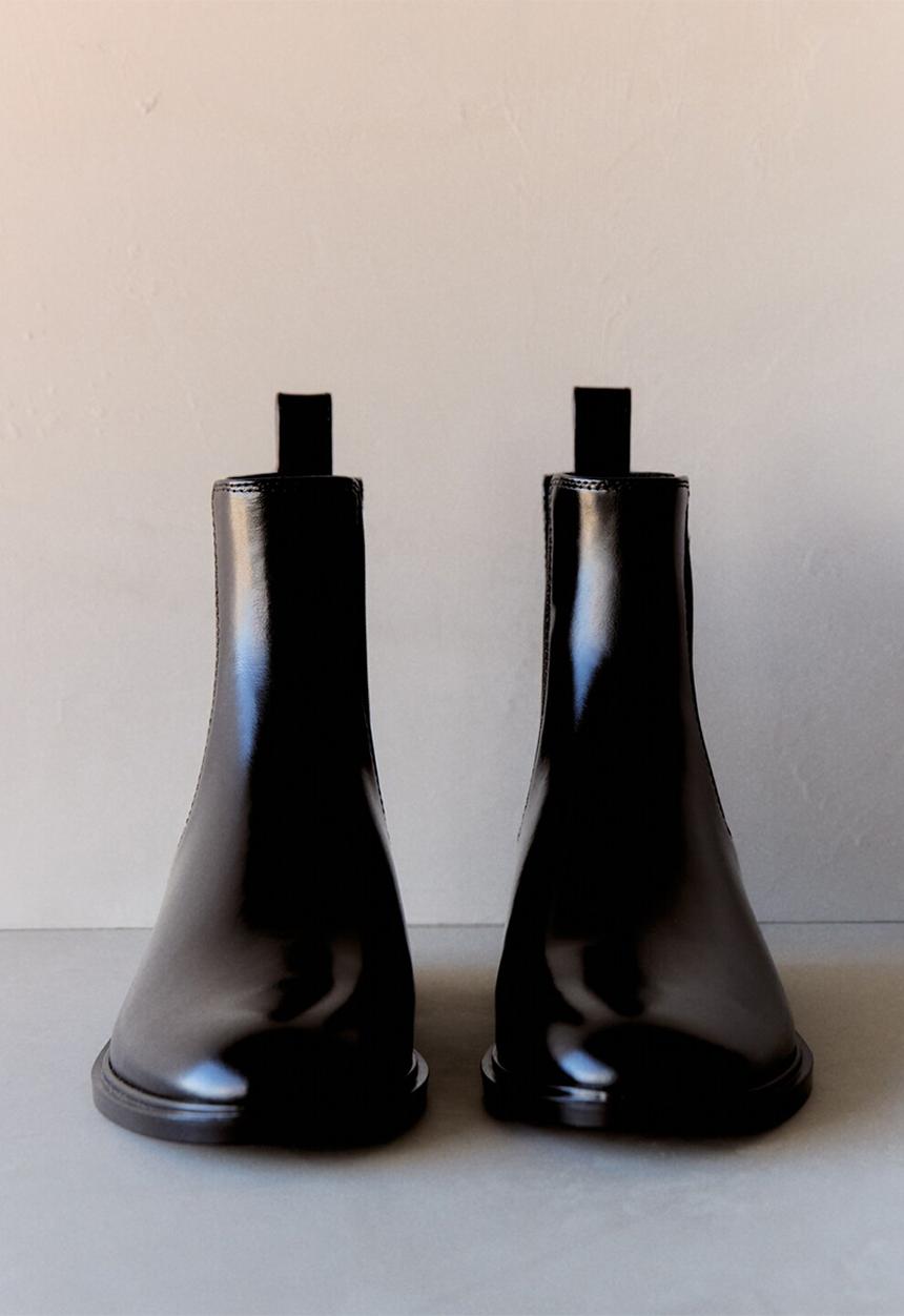 MANGO - Dide chelsea boot - black