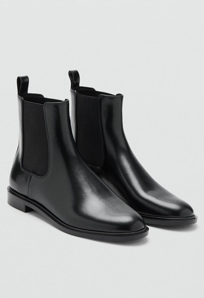 MANGO - Dide chelsea boot - black
