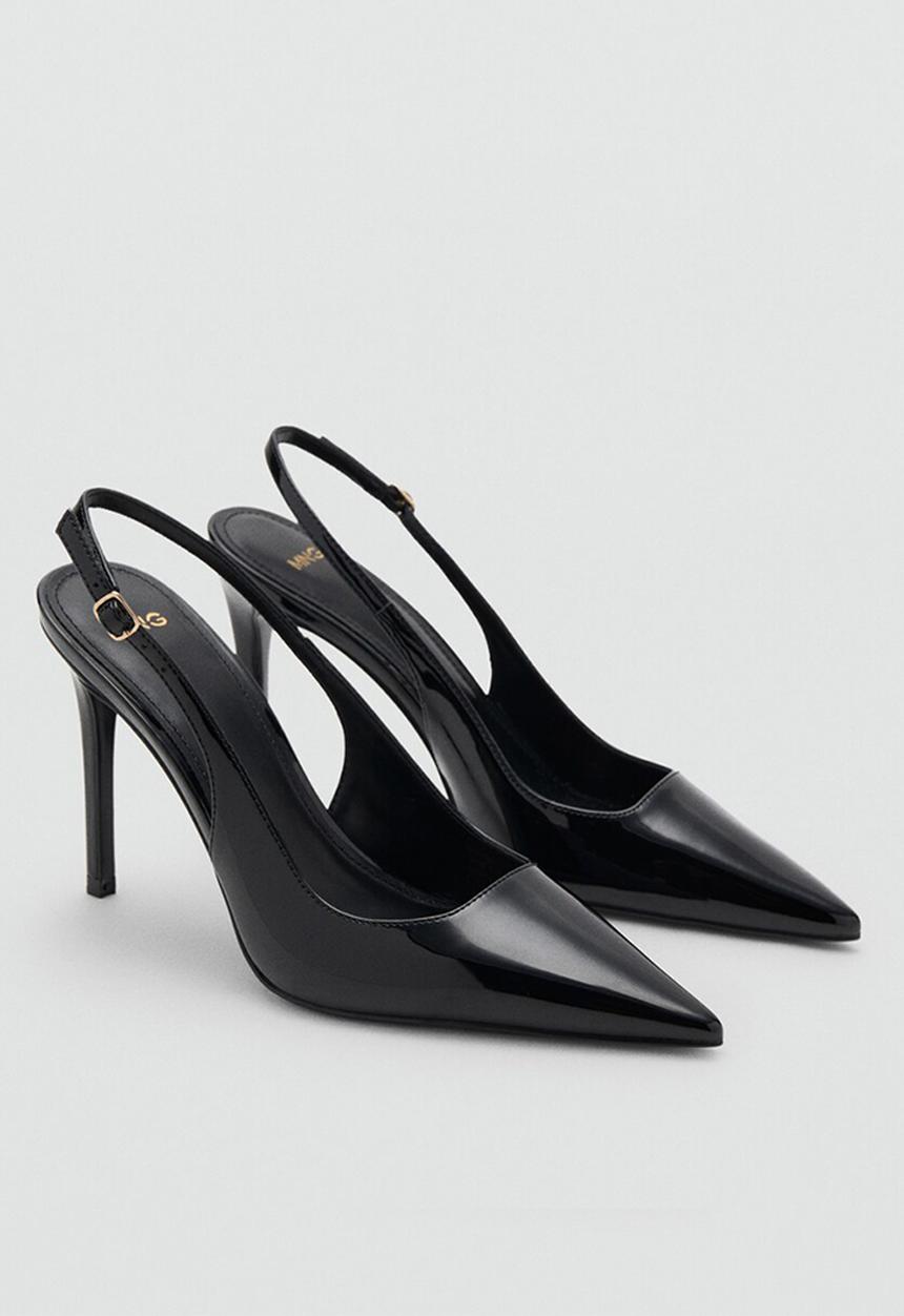 MANGO - Pietra slingback - black