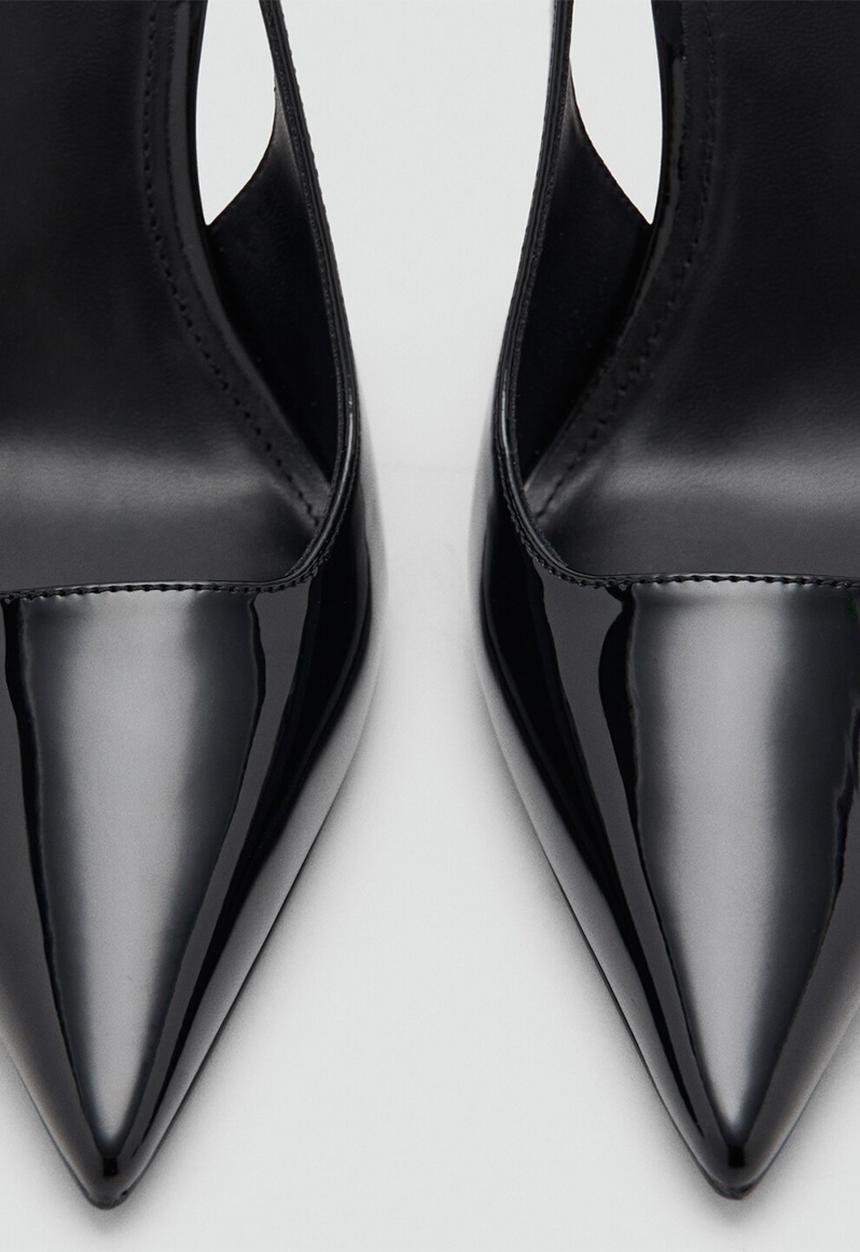 MANGO - Pietra slingback - black