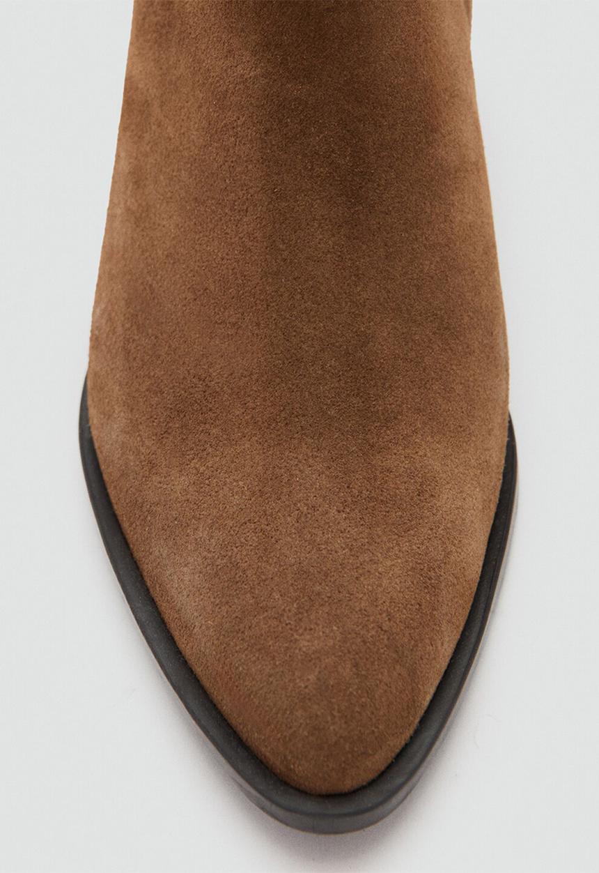 MANGO - Wagon ankle boot - medium brown