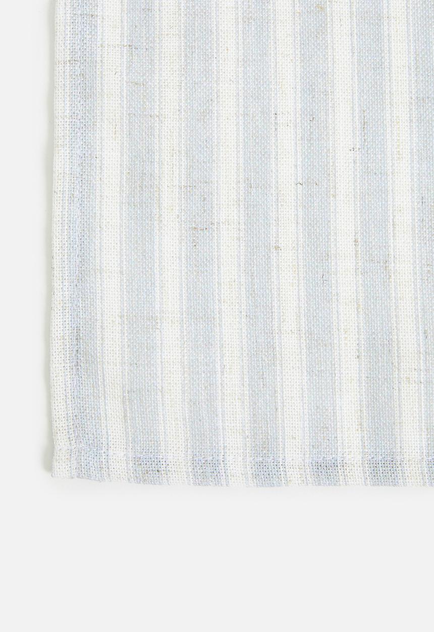 Sixth Floor - Stripe Loft Linen Napkins - Charcoal