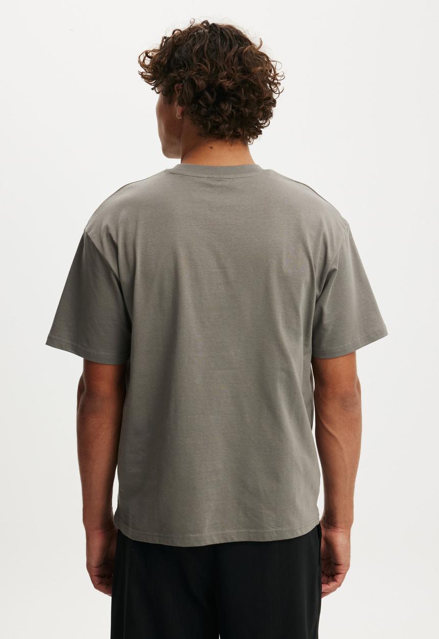 Cotton On - Everyday Fit T-shirt - Slate Stone