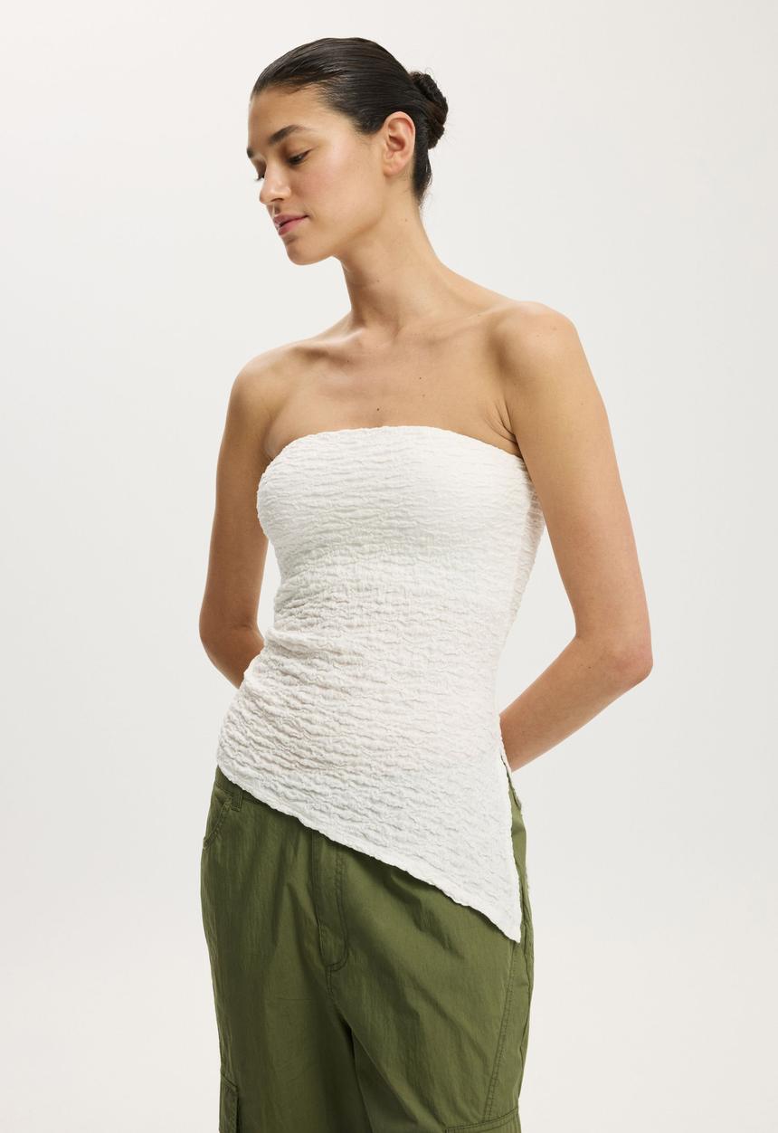Cotton On - Lottie Bandeau - Vintage White