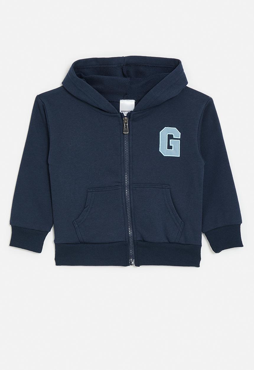 Pop Candy - Zip thru hoodie - navy blue