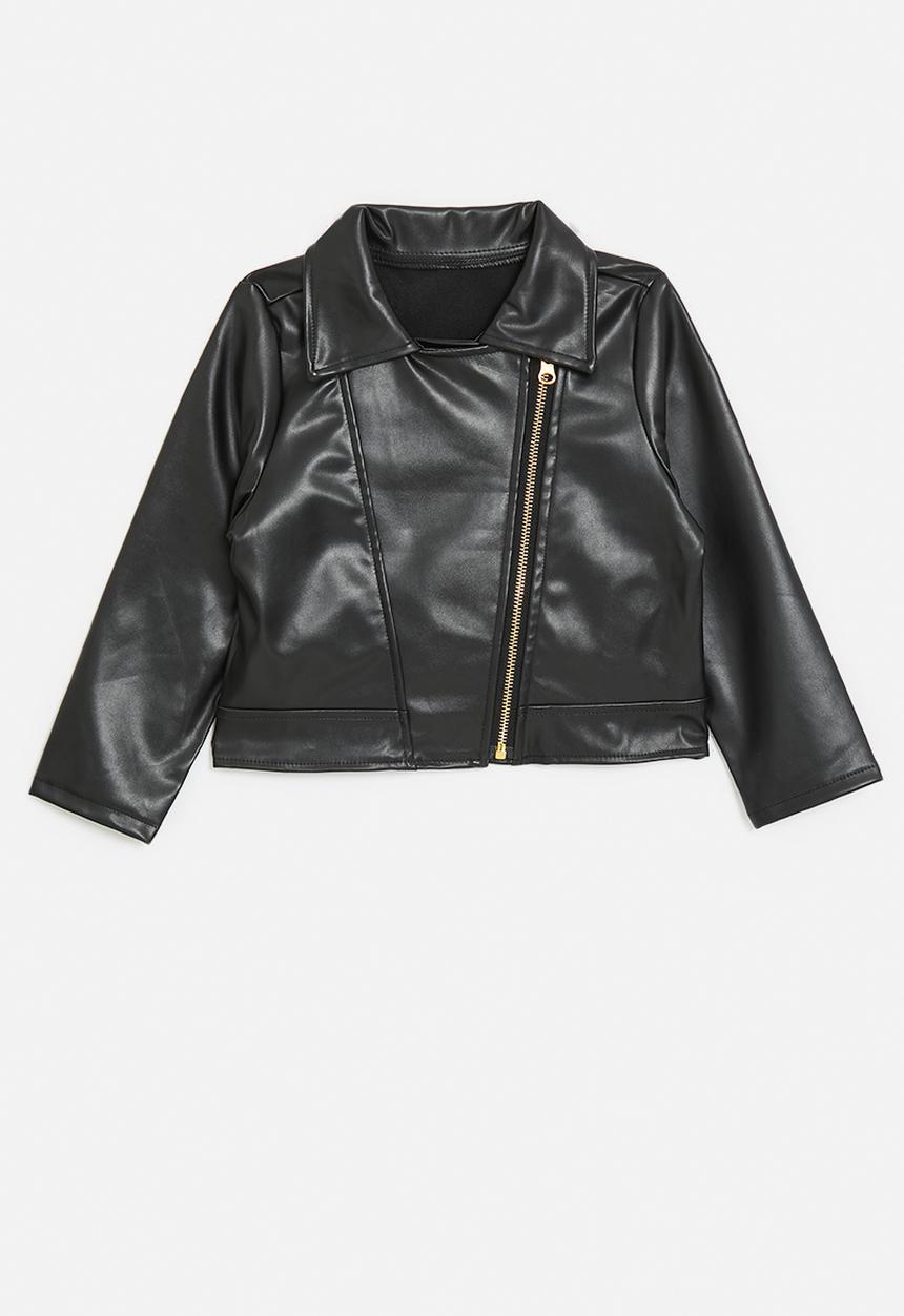 Pop Candy - Biker-style jacket - black