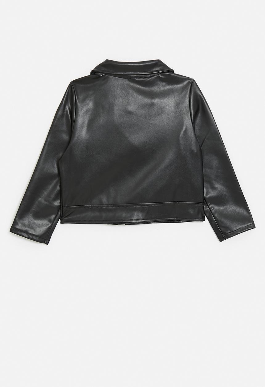 Pop Candy - Biker-style jacket - black