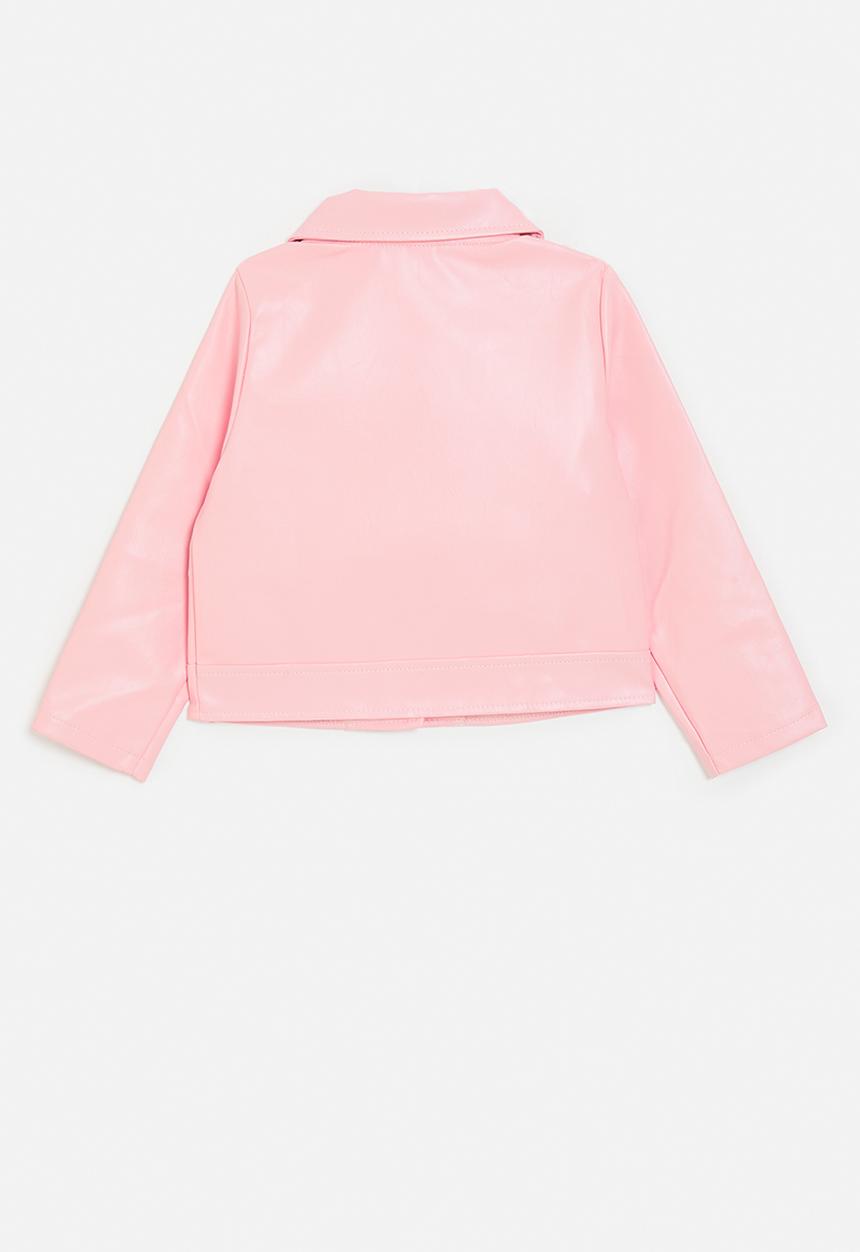 Pop Candy - Biker-style jacket - pink