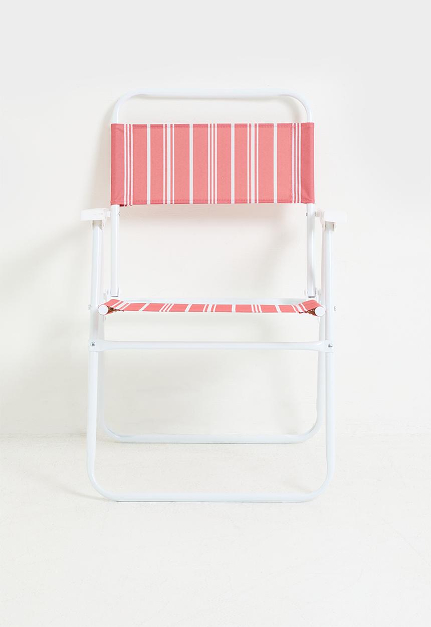 H&S - Folding Beach Chair - Coral