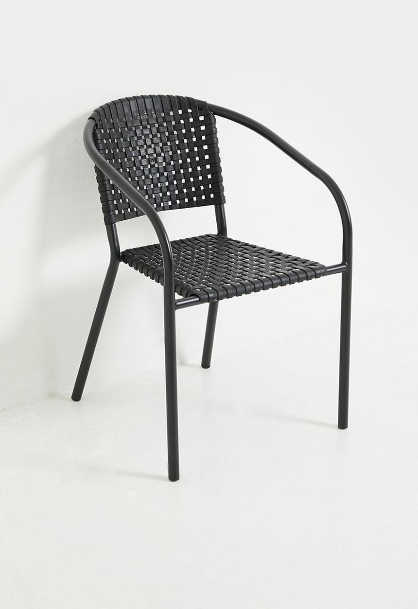H&S - Mira Patio Chair - Black