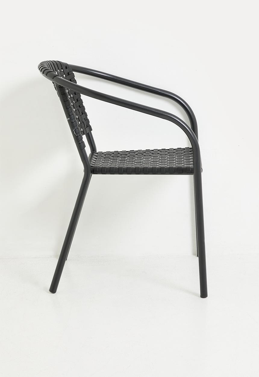 H&S - Mira Patio Chair - Black