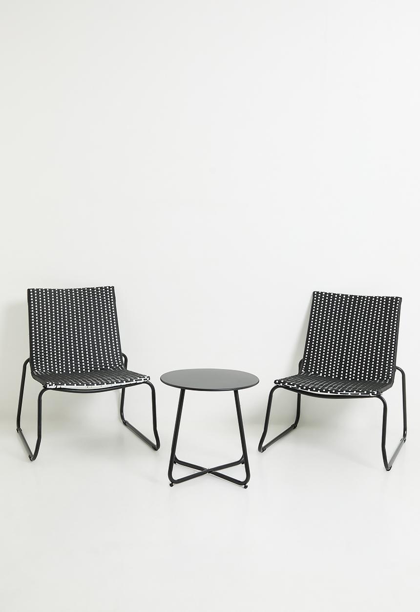 H&S - Ivy Outdoor set of 3 - Black