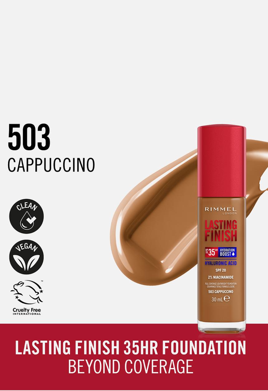 Rimmel - Lasting Finish Liquid Foundation - 503 Cappuccino