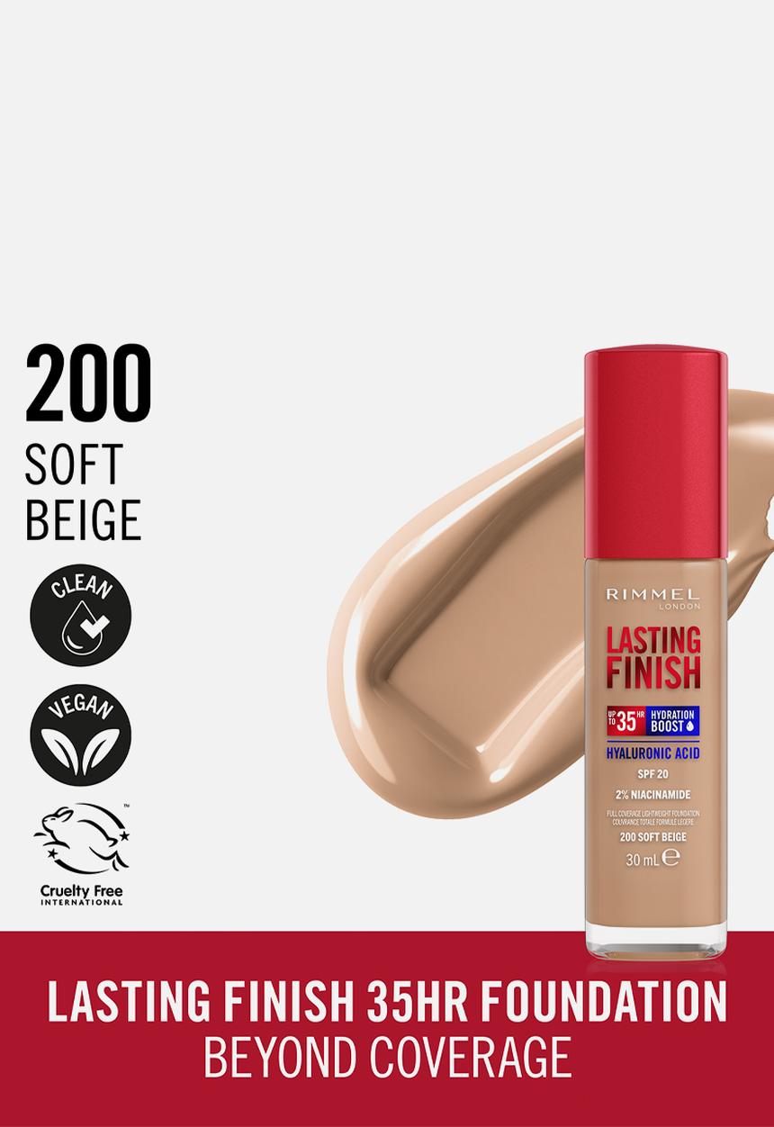 Rimmel - Lasting Finish Liquid Foundation - 210 Soft Beige