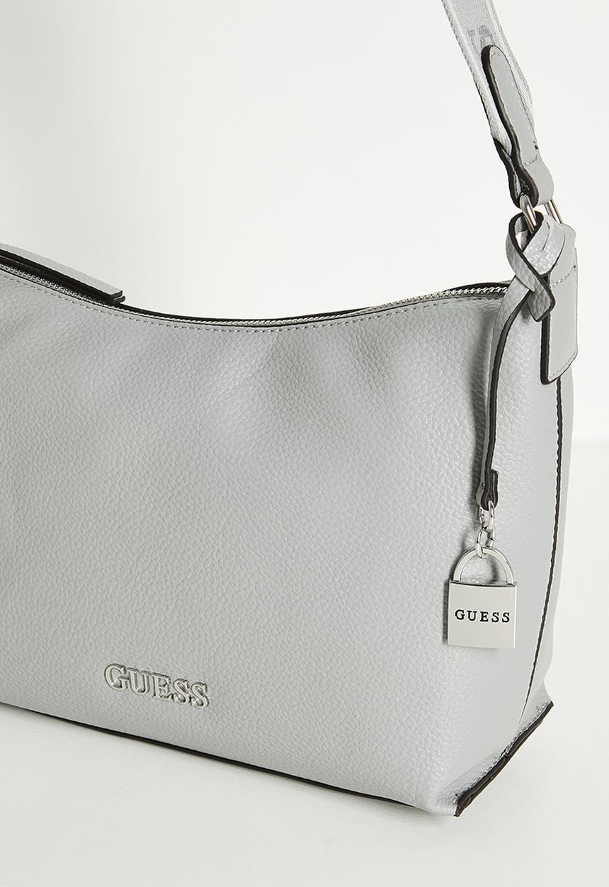 GUESS - Maleena top zip bag - dove grey