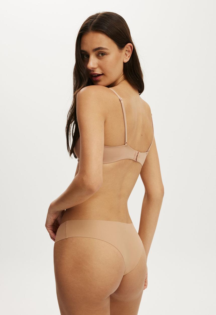 Cotton On - Plunge Underwire Bra - Maple Sugar