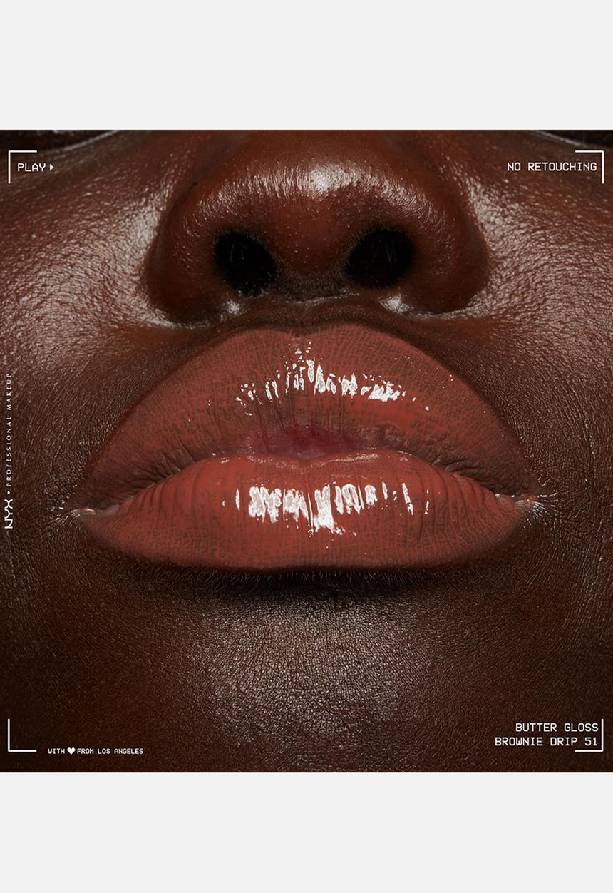 NYX Professional Makeup - Butter Lip Gloss -Brownie Drip